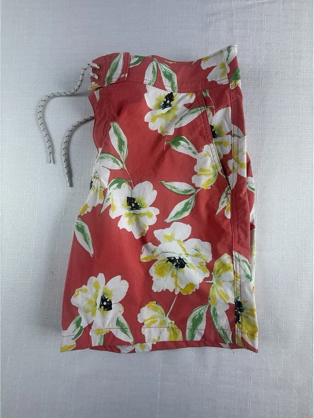 J.Crew Floral Board Shorts Swim Trunks Men’s Size 32 Pink Tropical Beach